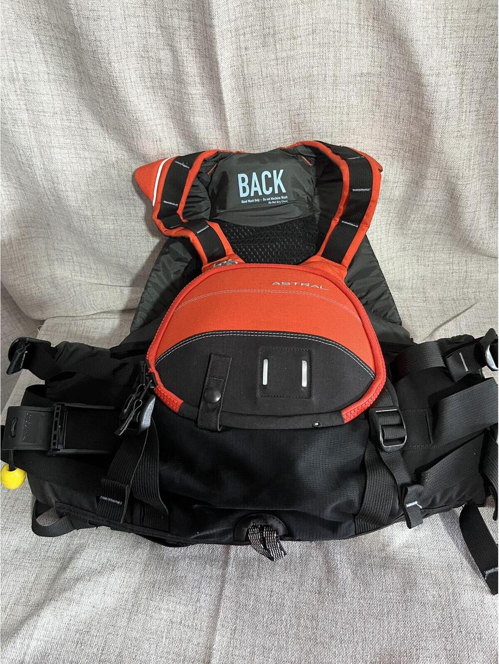 Astral PFD S/M "The Green Jacket" Fire Orange NWoT